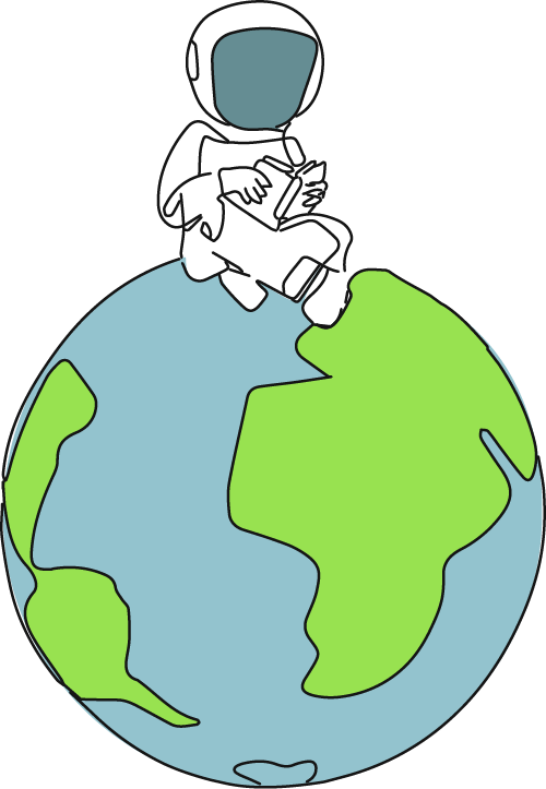 Astronaut_Reading_Farbe